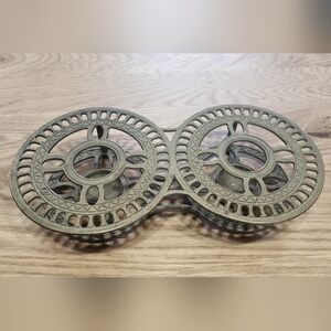 Vintage Brass Hot Plate/Warmer
